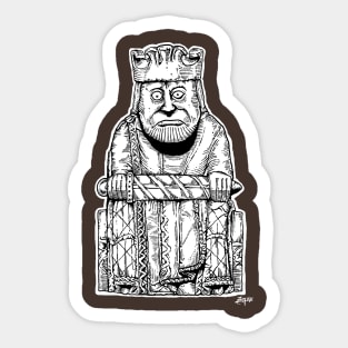 Ancient Chessman Sticker